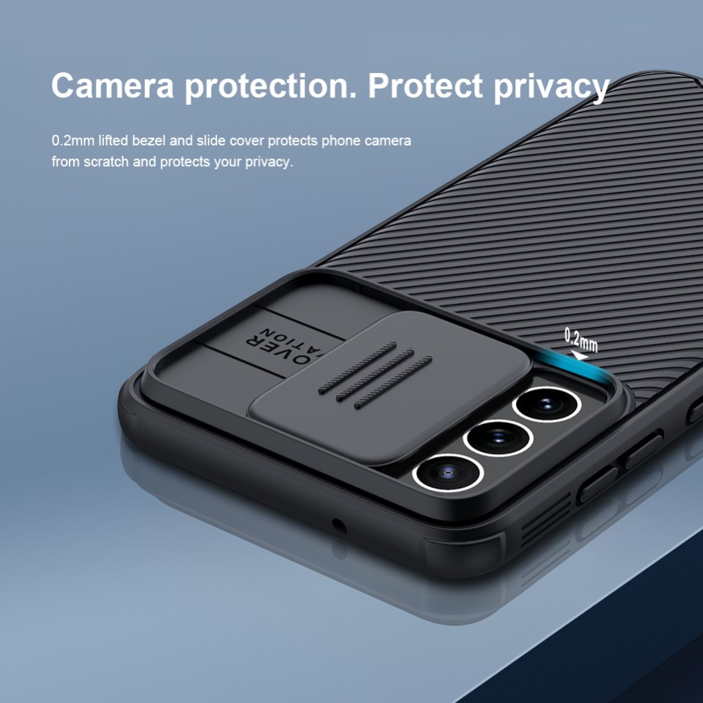 CamShield Case Samsung Galaxy S21 FE Zwart