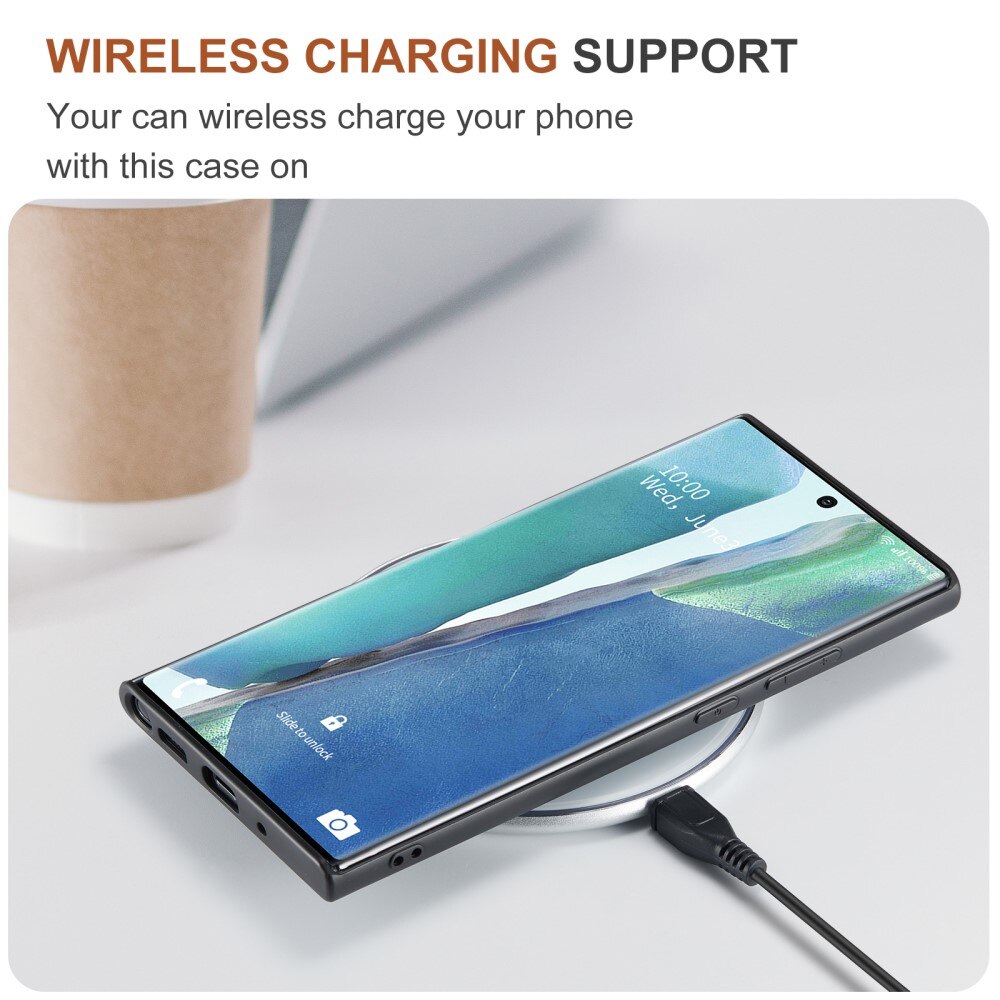 Magnetic Card Slots Case Samsung Galaxy Note 20 Ultra Zwart