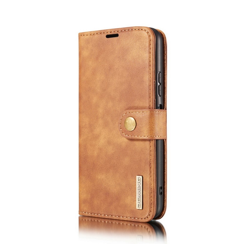 Magnet Wallet Samsung Galaxy A22 4G Cognac