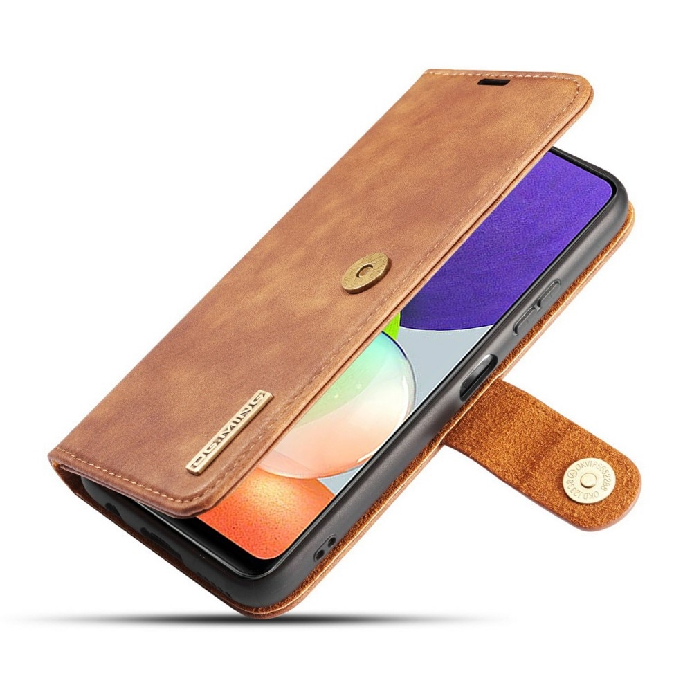 Magnet Wallet Samsung Galaxy A22 4G Cognac