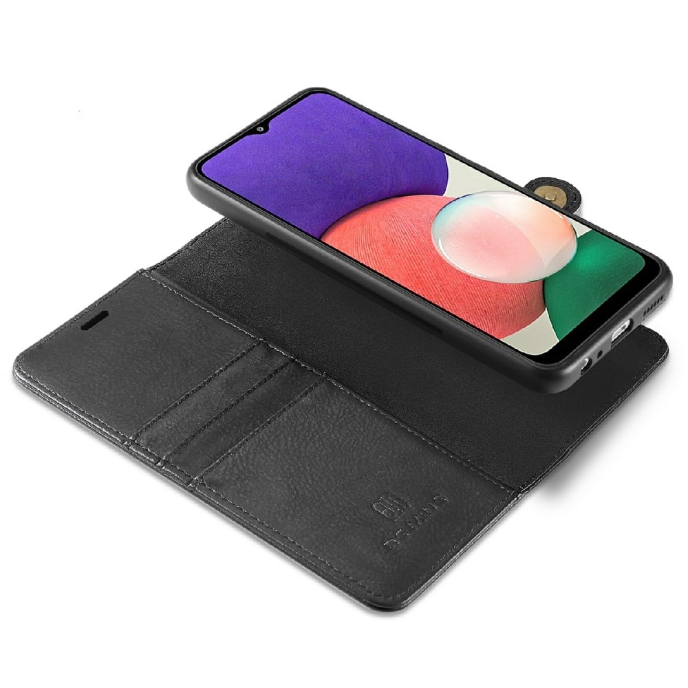 Magnet Wallet Samsung Galaxy A22 5G Zwart