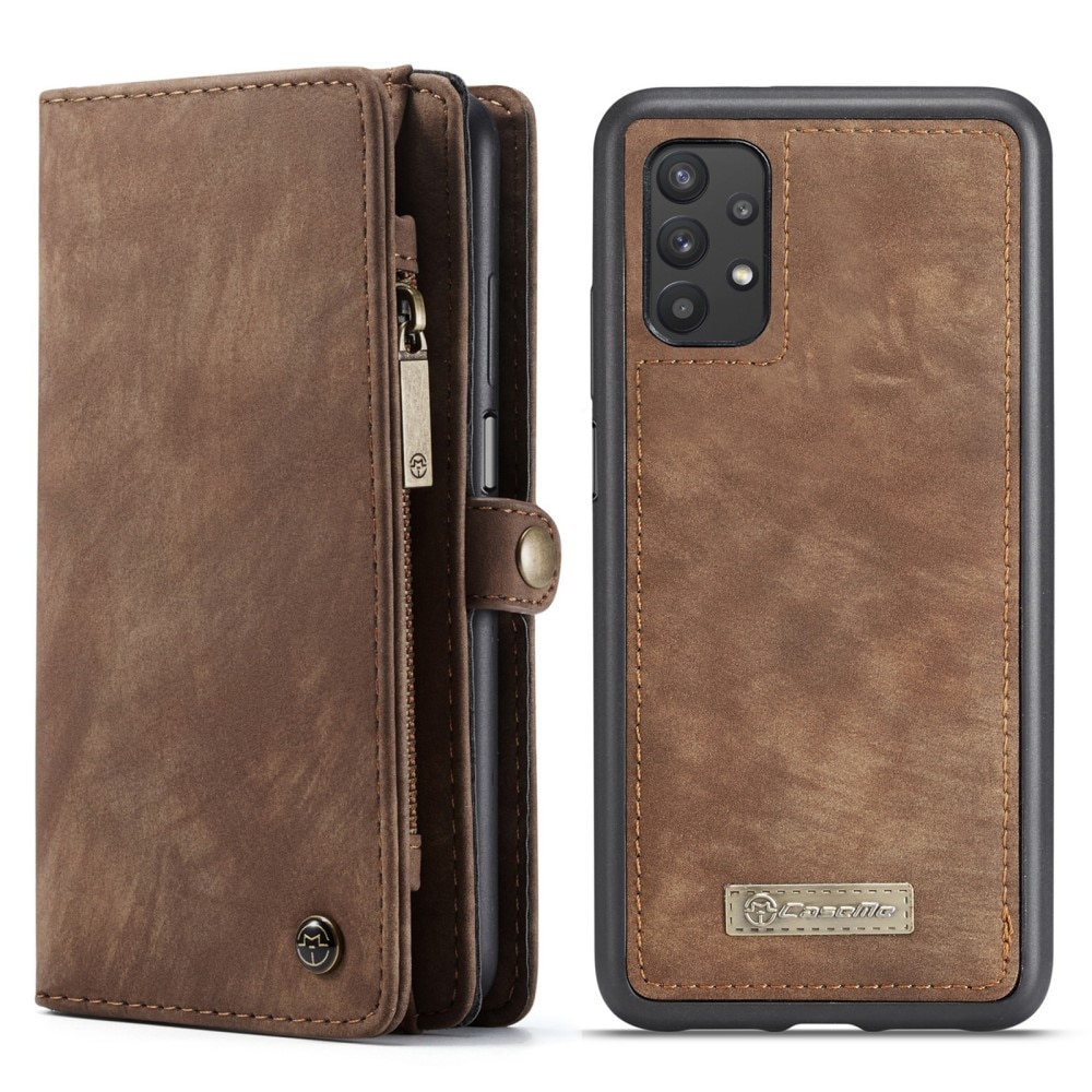 Multi-slot Hoesje Samsung Galaxy A32 5G Bruin