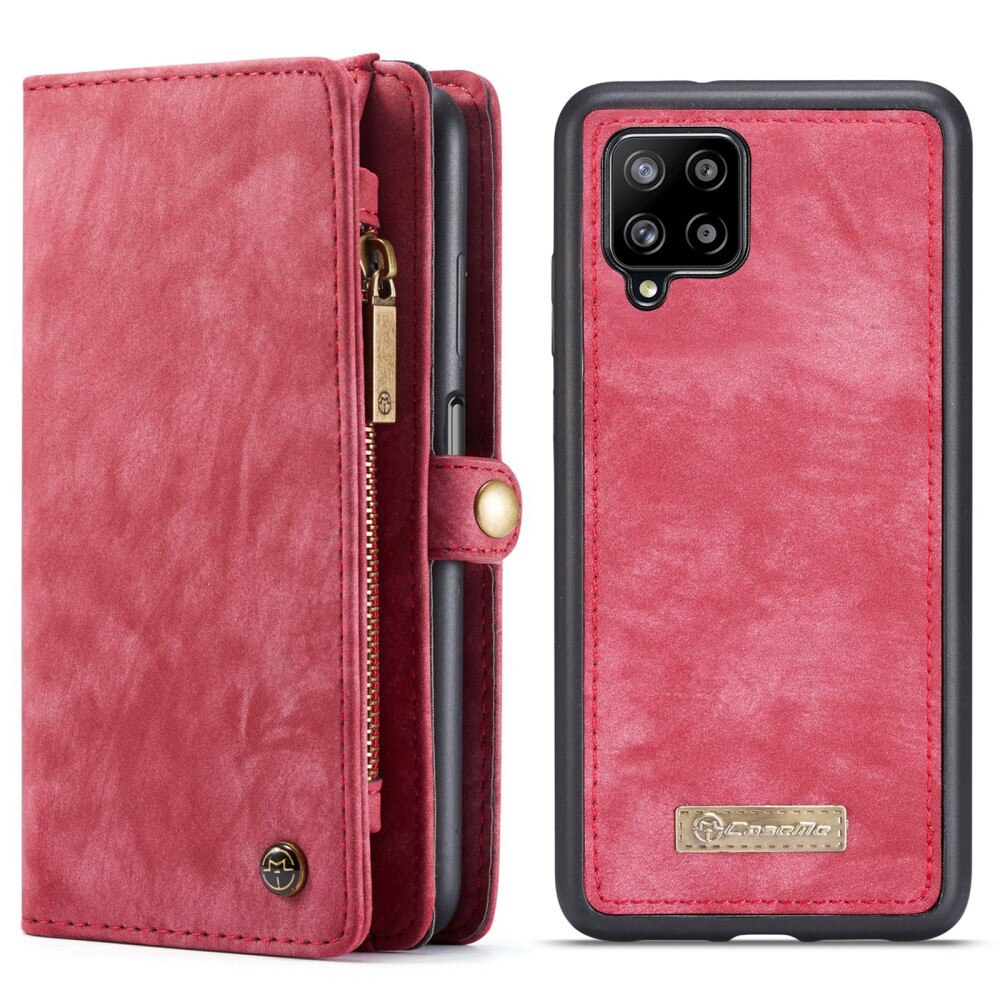 Multi-slot hoesje Samsung Galaxy A12 5G Rood