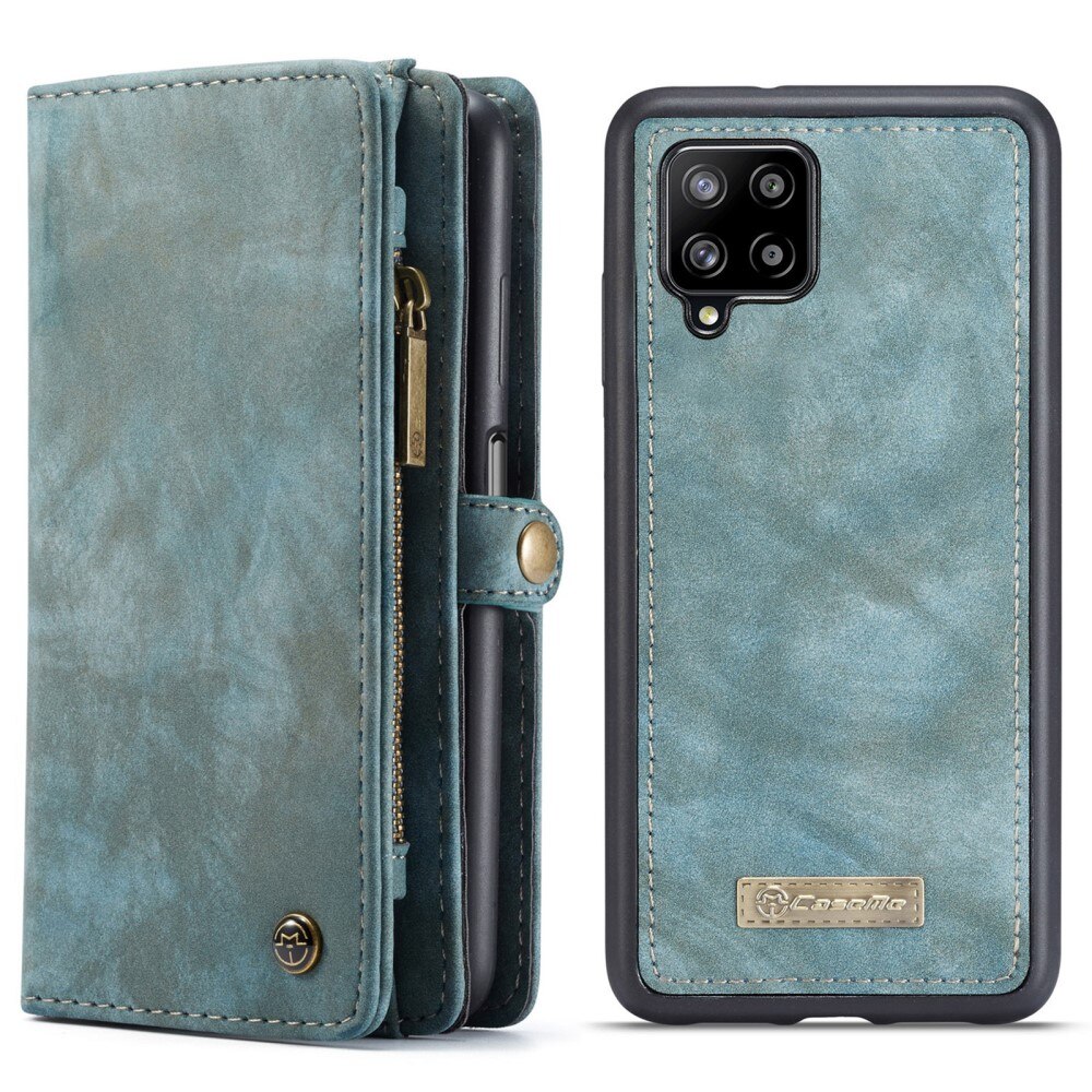 Multi-slot Hoesje Samsung Galaxy A12 5G Blauw