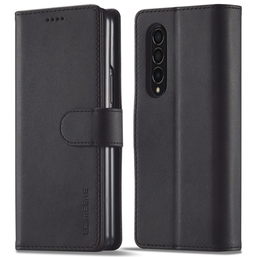 Bookcover hoesje Samsung Galaxy Z Fold 3 Zwart