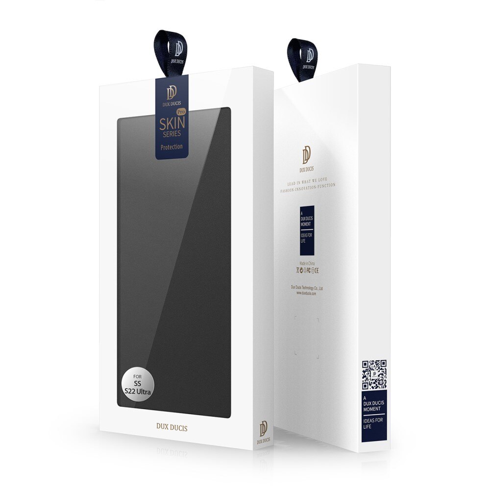 Skin Pro Series Samsung Galaxy S22 Ultra - Zwart