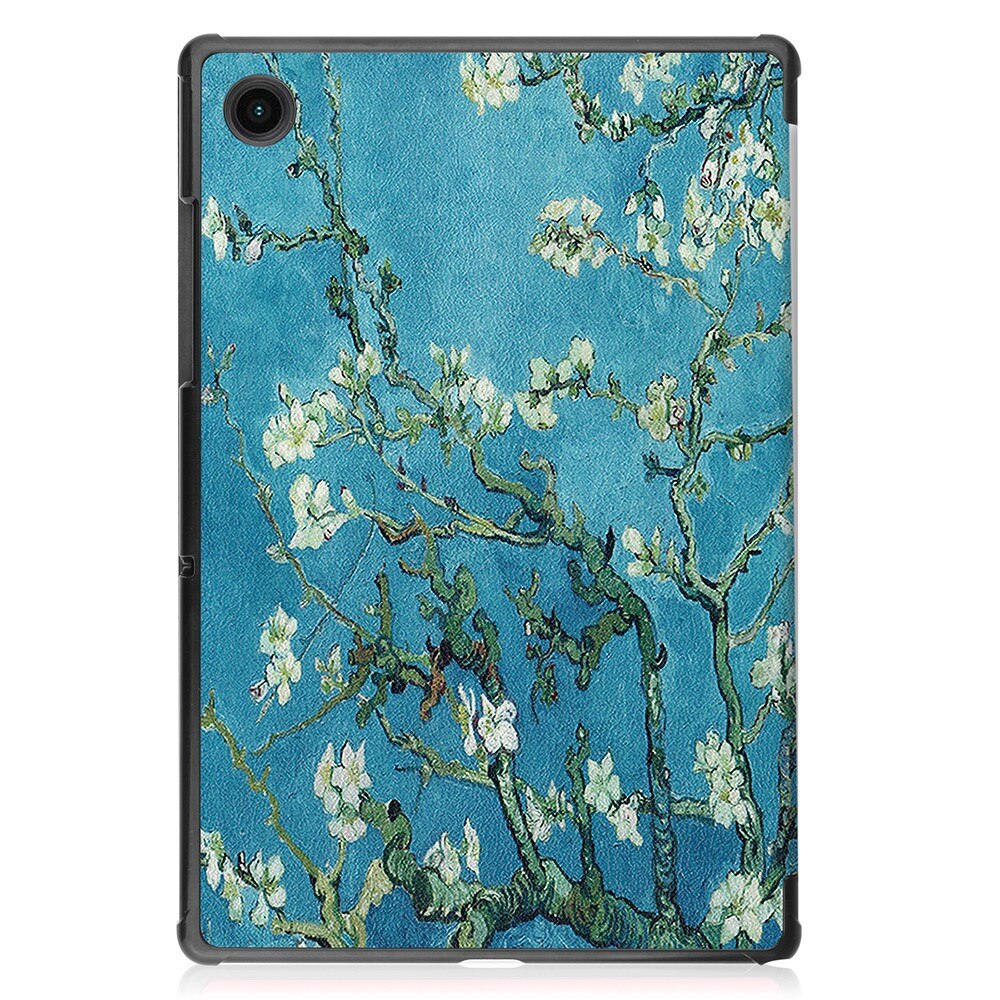 Samsung Galaxy Tab A8 10.5 Tri-fold Hoesje Kersenbloemen