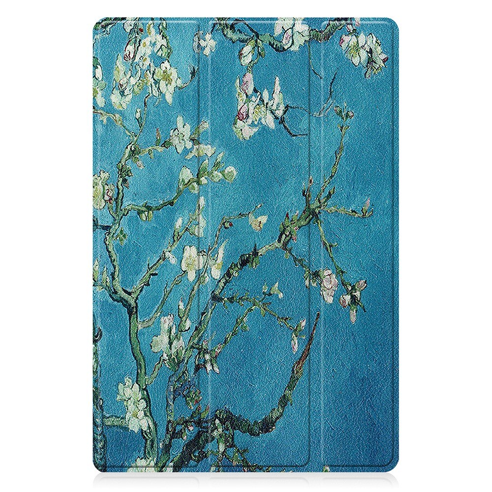 Samsung Galaxy Tab A8 10.5 Tri-fold Hoesje Kersenbloemen