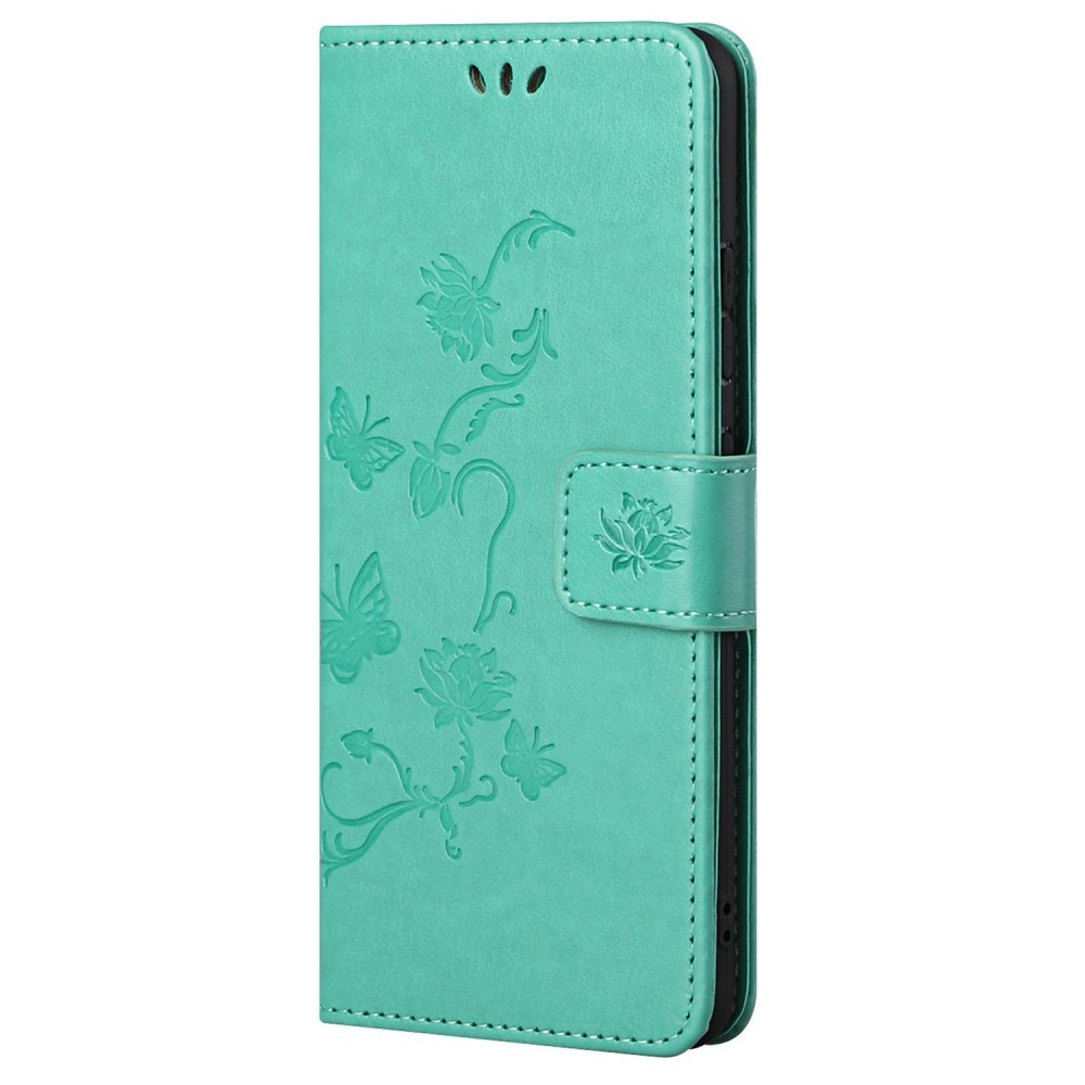 Samsung Galaxy A53 Leren vlinderhoesje Groen
