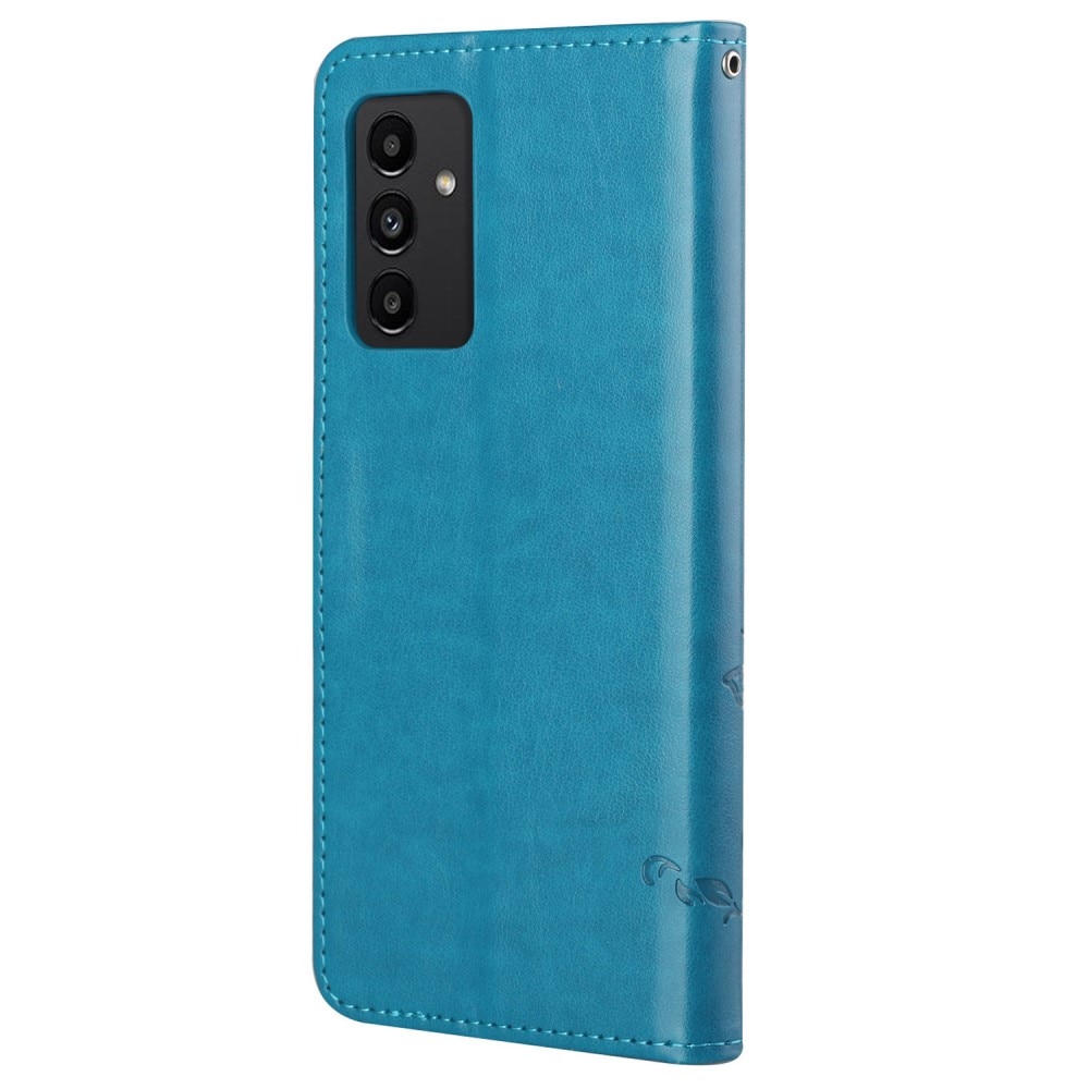 Samsung Galaxy A13 Leren vlinderhoesje Blauw