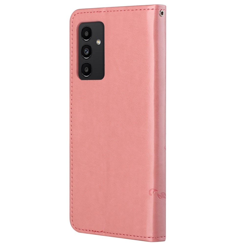 Samsung Galaxy A13 Leren vlinderhoesje Roze