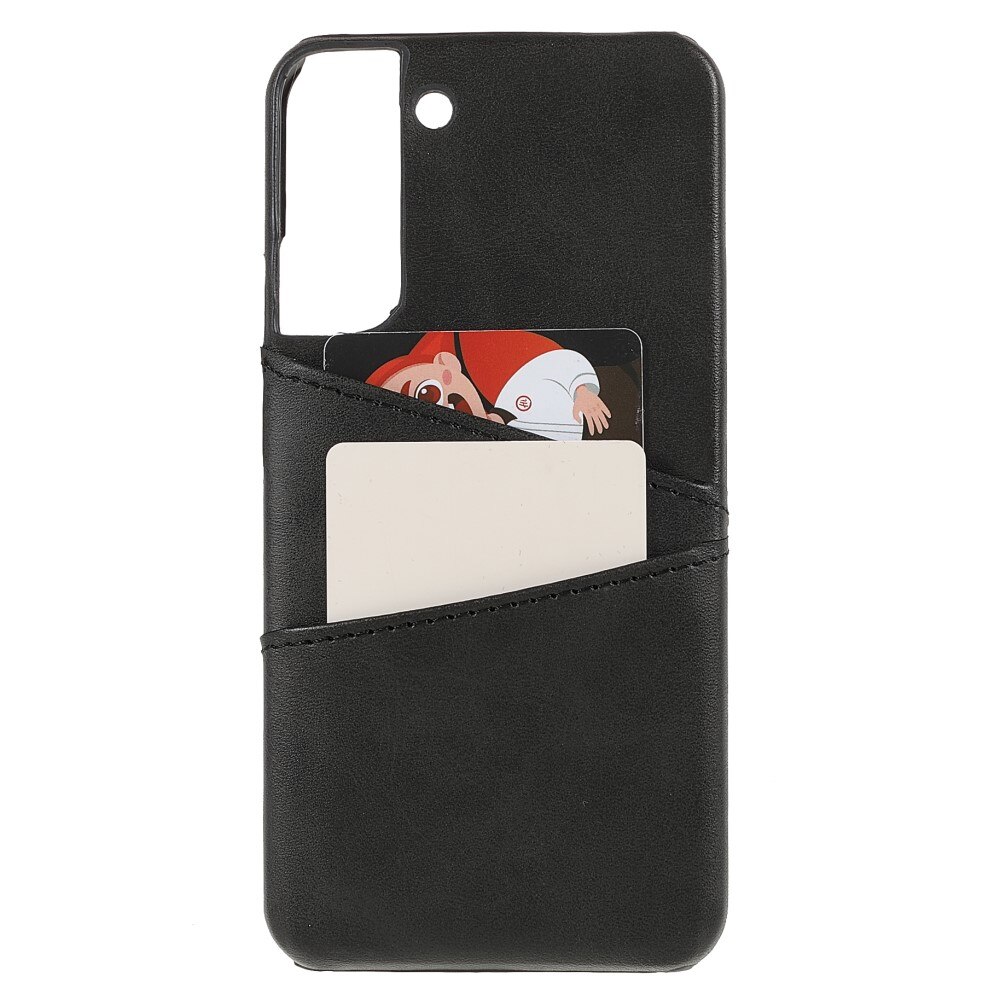 Card Slots Case Samsung Galaxy S22 Plus Zwart