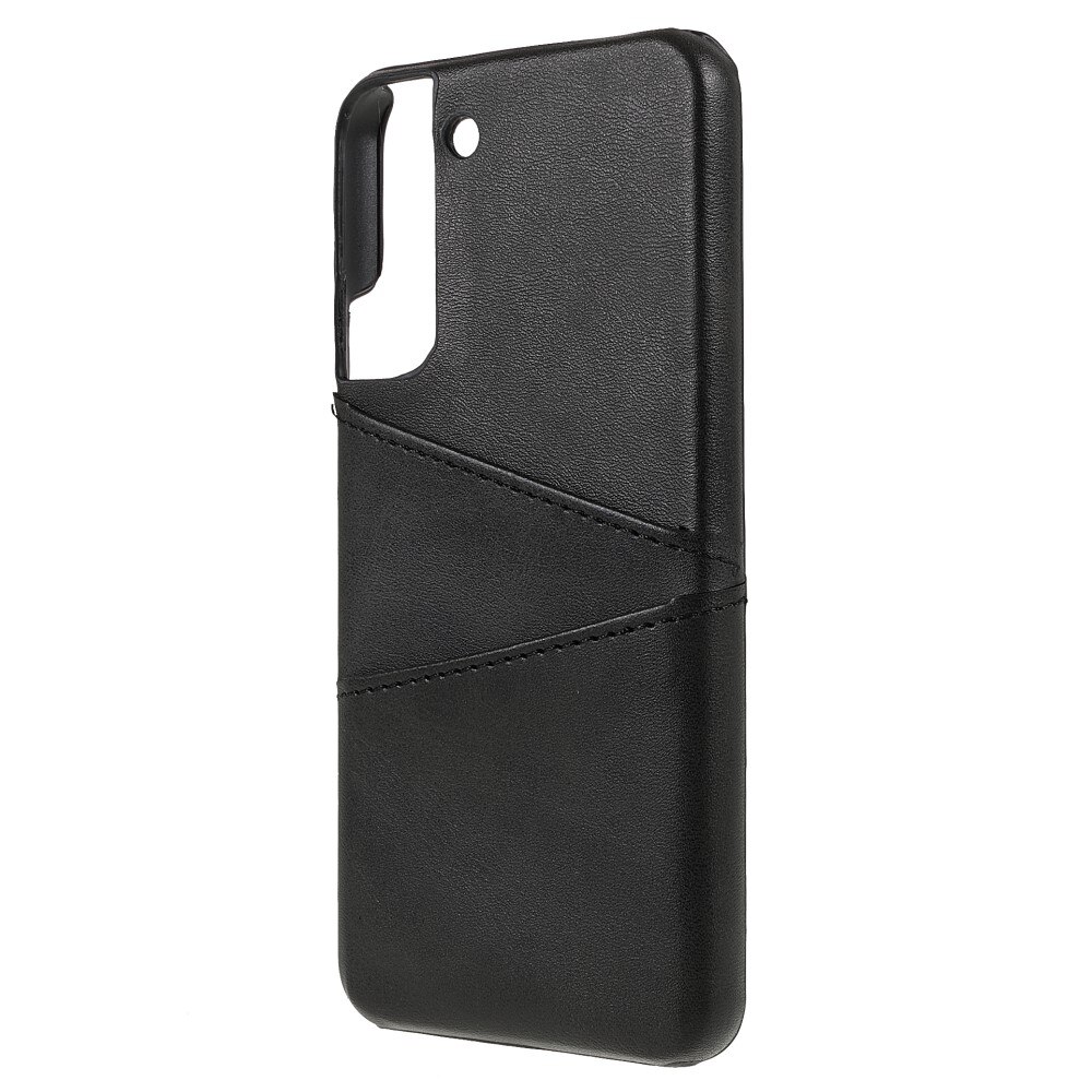 Card Slots Case Samsung Galaxy S22 Plus Zwart