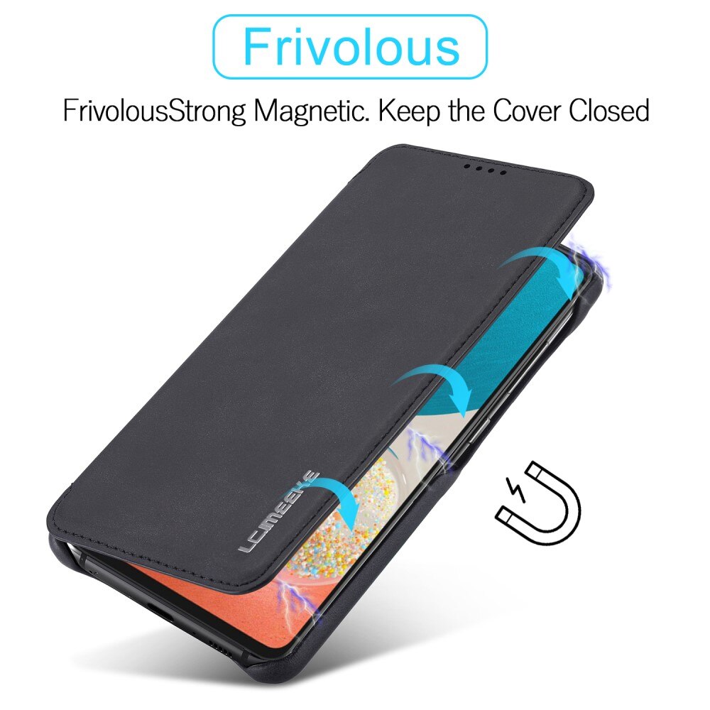 Slim Bookcover hoesje Samsung Galaxy A53 Zwart