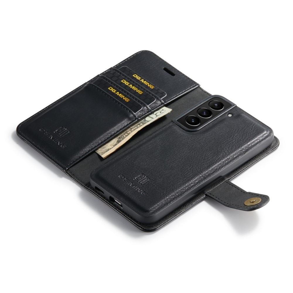 Magnet Wallet Samsung Galaxy S22 Plus Zwart