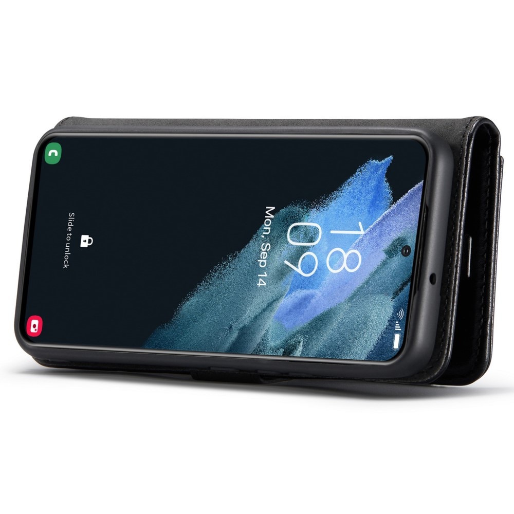 Magnet Wallet Samsung Galaxy S22 Plus Zwart