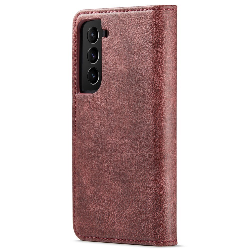 Magnet Wallet Samsung Galaxy S22 Plus Rood