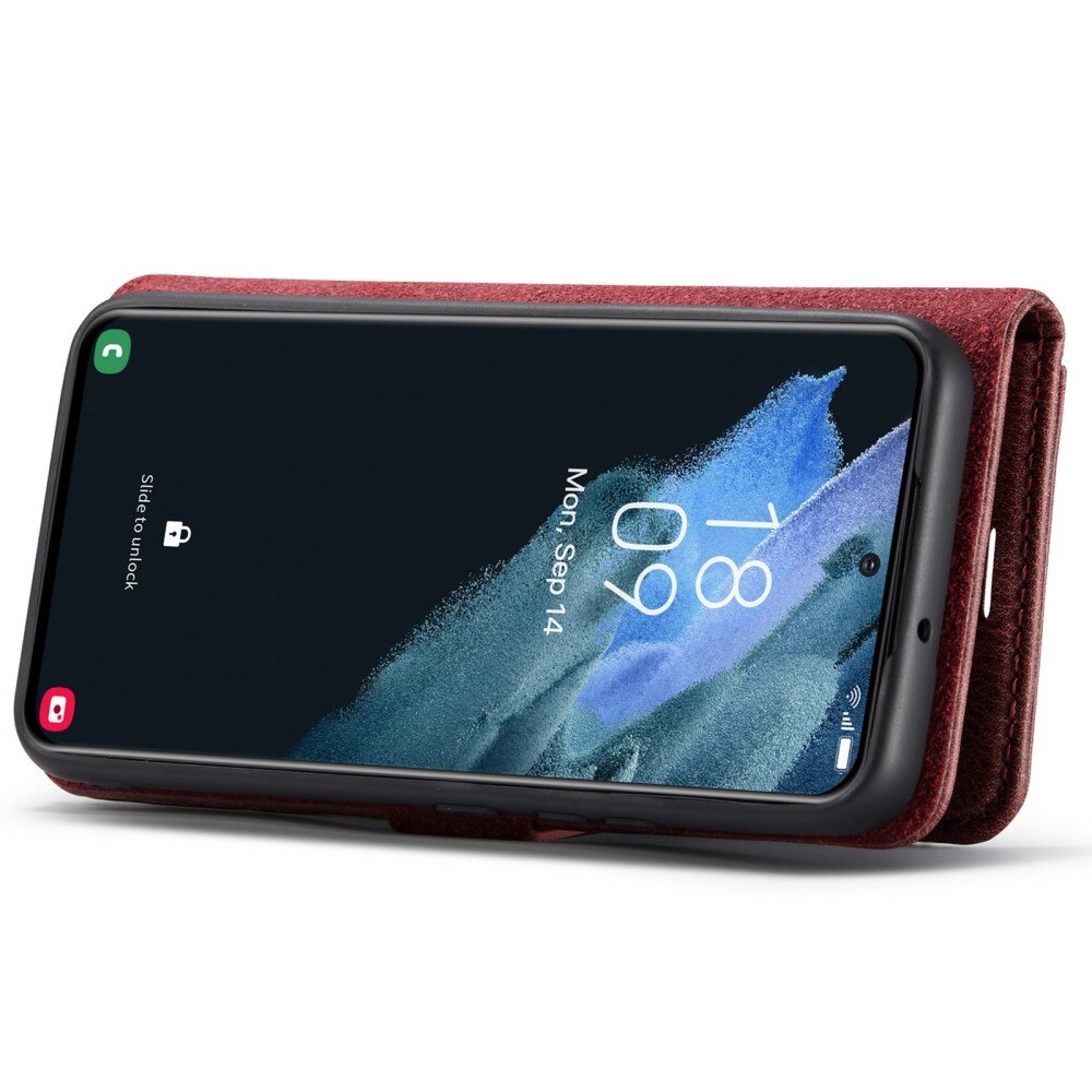 Magnet Wallet Samsung Galaxy S22 Plus Rood