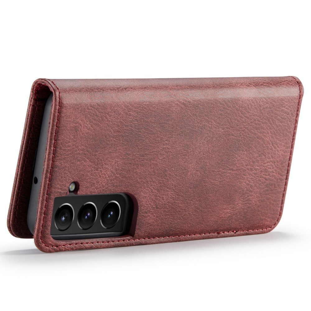 Magnet Wallet Samsung Galaxy S22 Rood