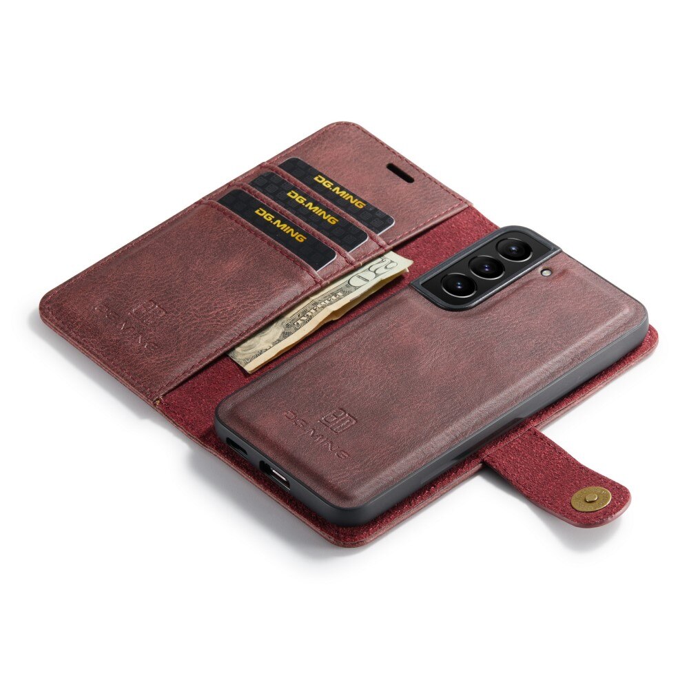 Magnet Wallet Samsung Galaxy S22 Rood