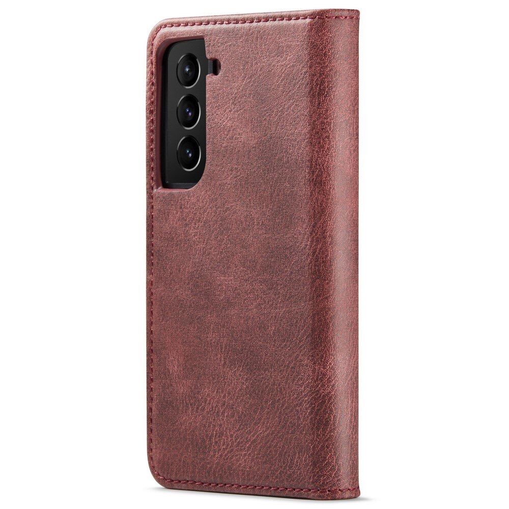 Magnet Wallet Samsung Galaxy S22 Rood