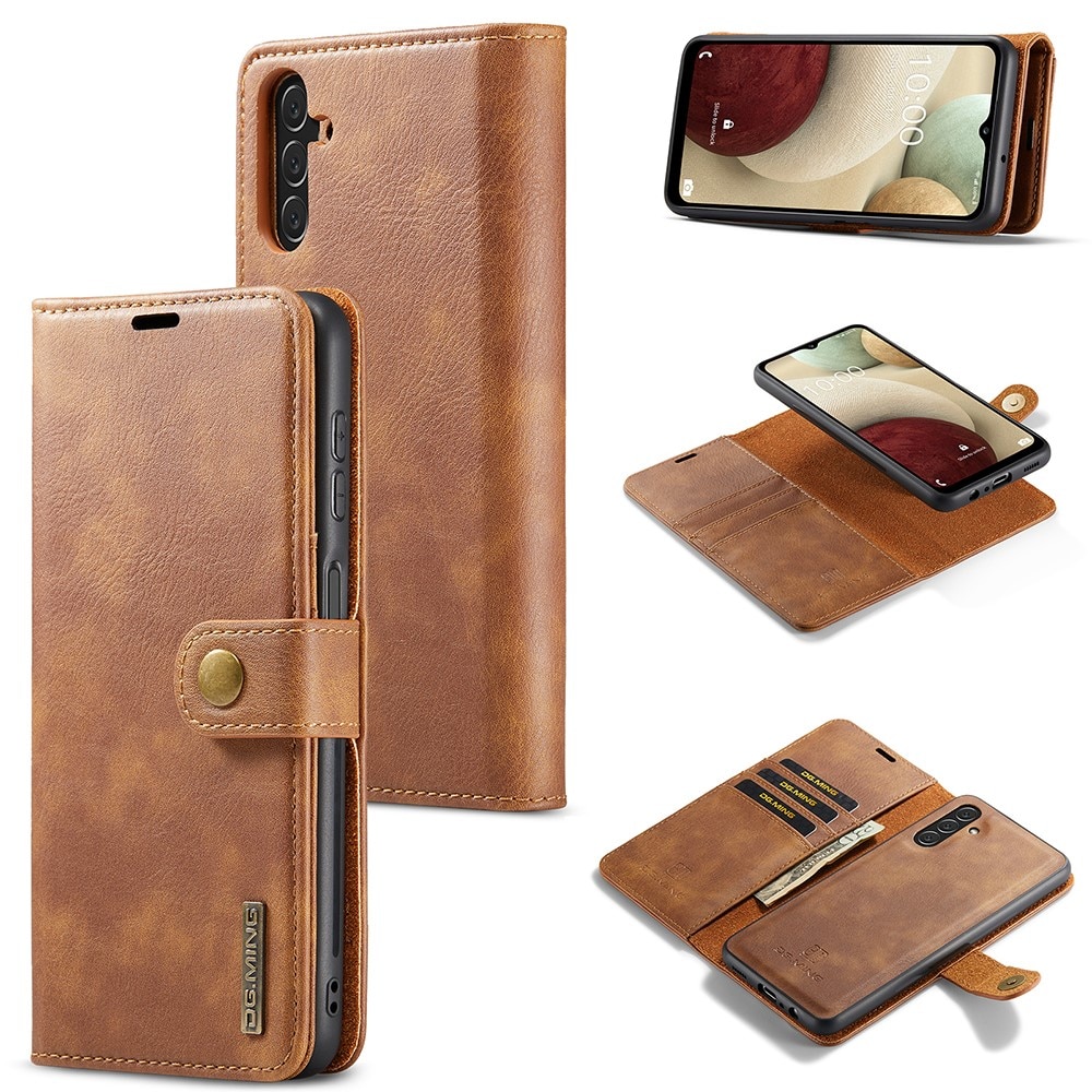 Magnet Wallet Samsung Galaxy A04s Cognac