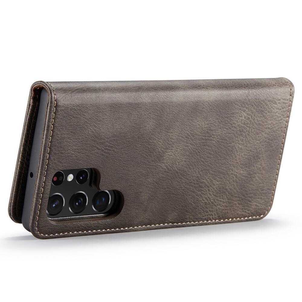 Magnet Wallet Samsung Galaxy S22 Ultra Bruin