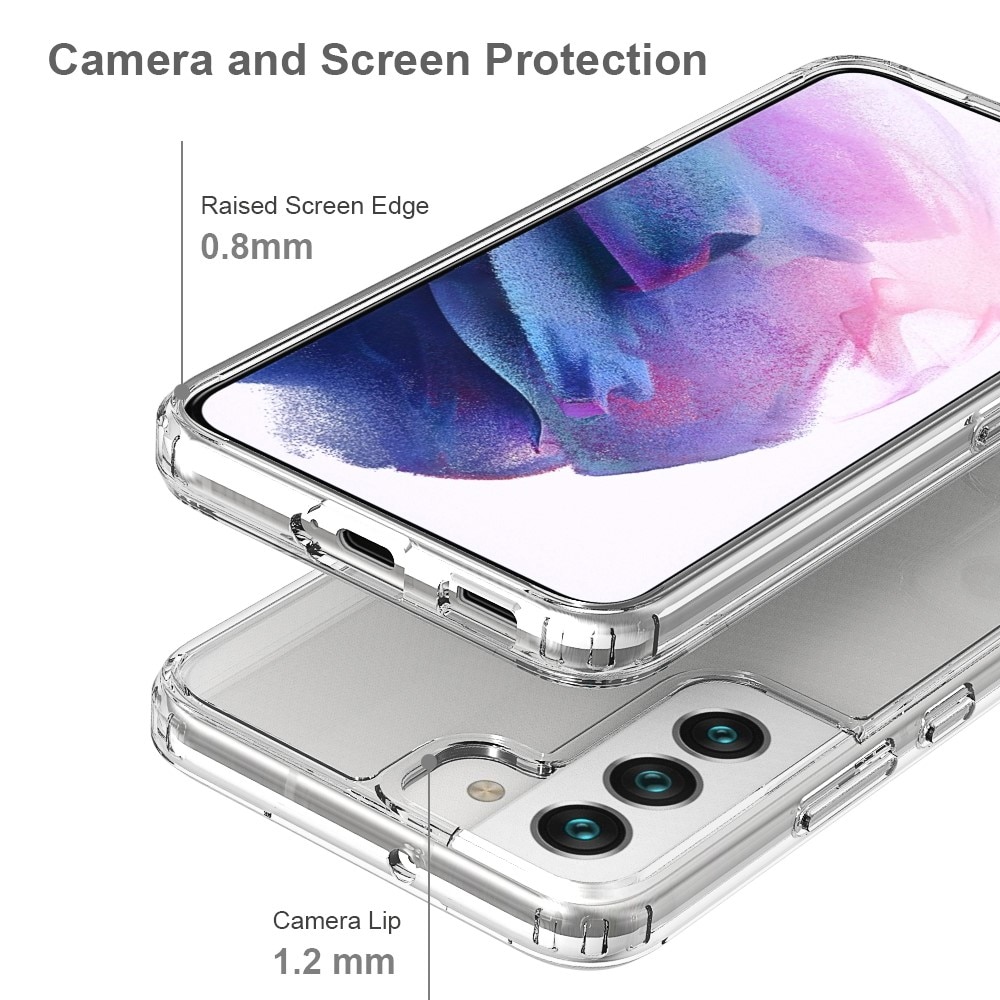 Crystal Hybrid Case Samsung Galaxy S22 transparant