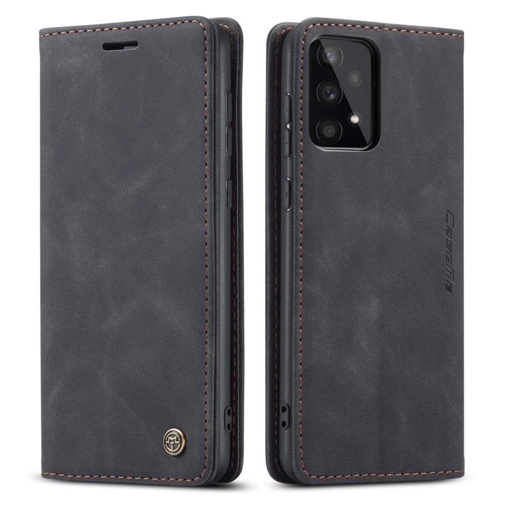 Slim Bookcover hoesje Samsung Galaxy A53 Zwart