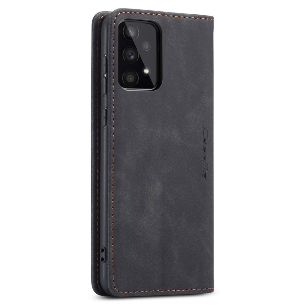 Slim Bookcover Hoesje Samsung Galaxy A53 Zwart