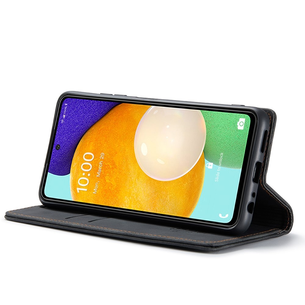 Slim Bookcover Hoesje Samsung Galaxy A53 Zwart