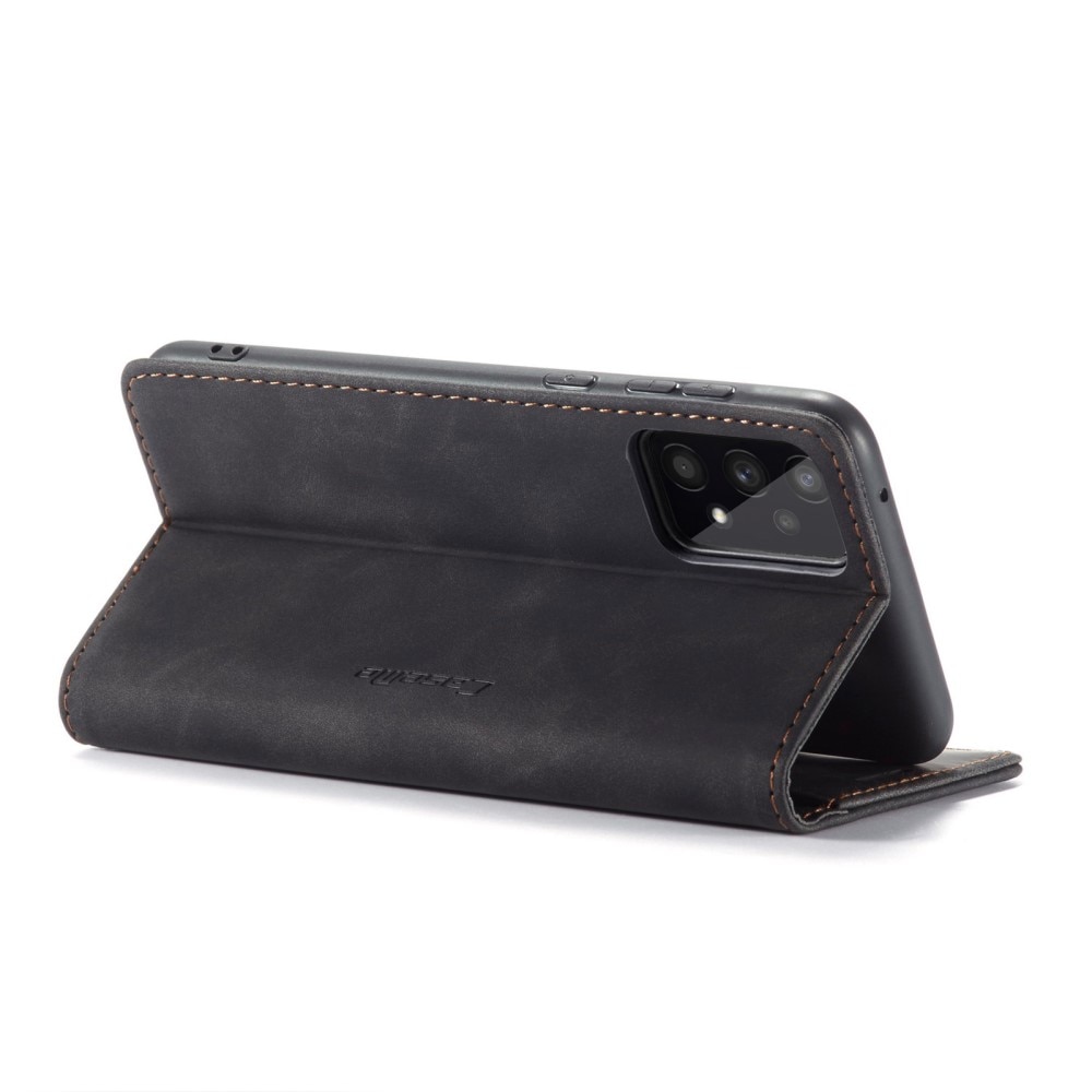 Slim Bookcover Hoesje Samsung Galaxy A53 Zwart