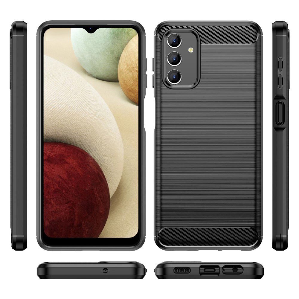 Hoesje TPU Brushed Samsung Galaxy A04s/Galaxy A13 Zwart