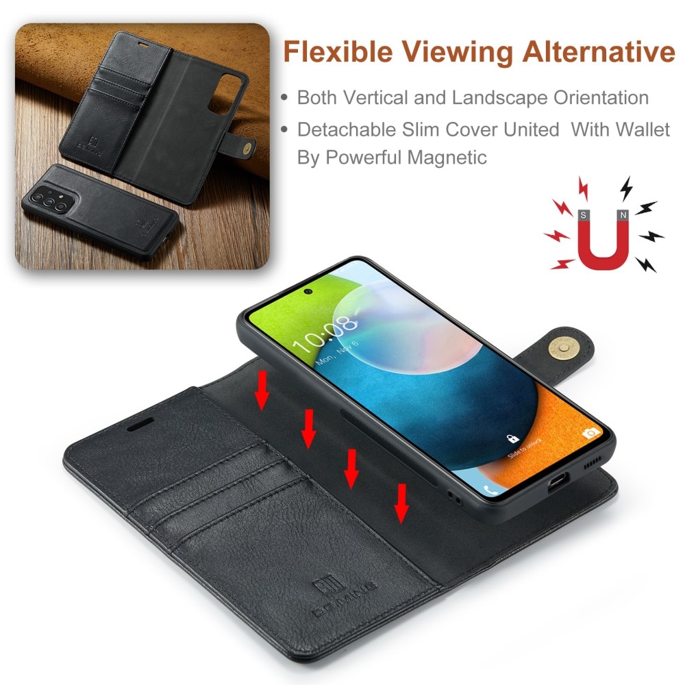 Magnet Wallet Samsung Galaxy A33 Zwart