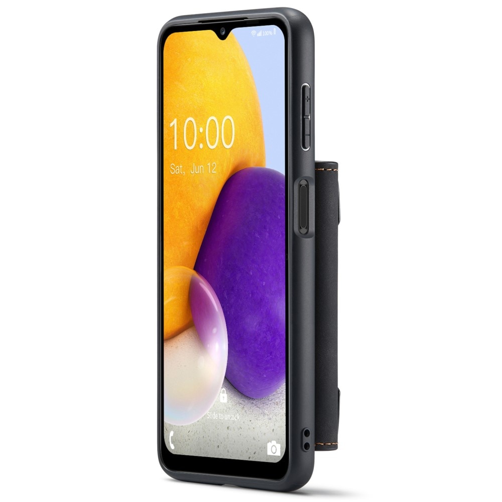Magnetic Card Slots Case Samsung Galaxy A13 Zwart