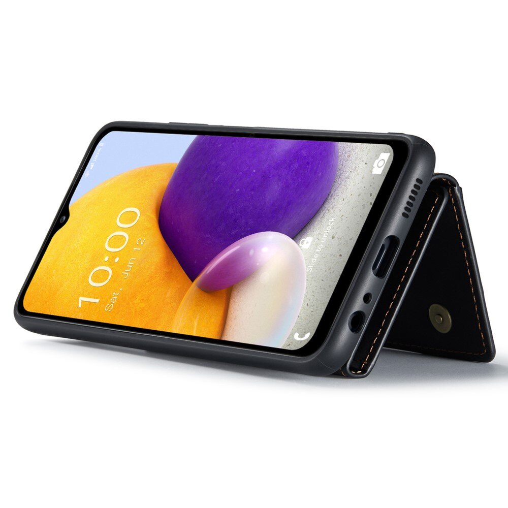 Magnetic Card Slots Case Samsung Galaxy A13 Zwart