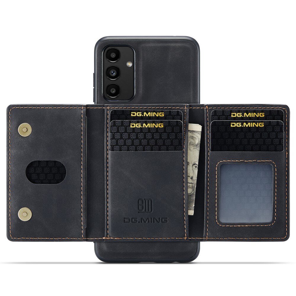 Magnetic Card Slots Case Samsung Galaxy A13 Zwart