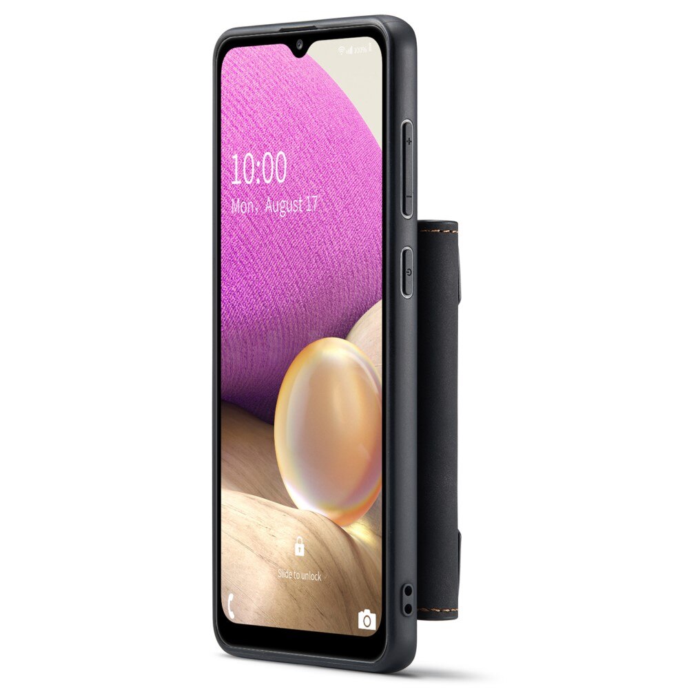 Magnetic Card Slots Case Samsung Galaxy A33 Zwart