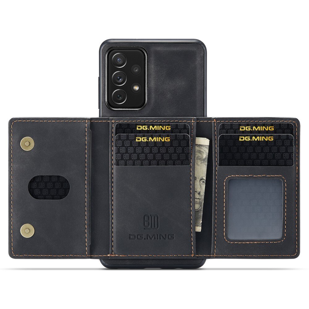 Magnetic Card Slots Case Samsung Galaxy A33 Zwart