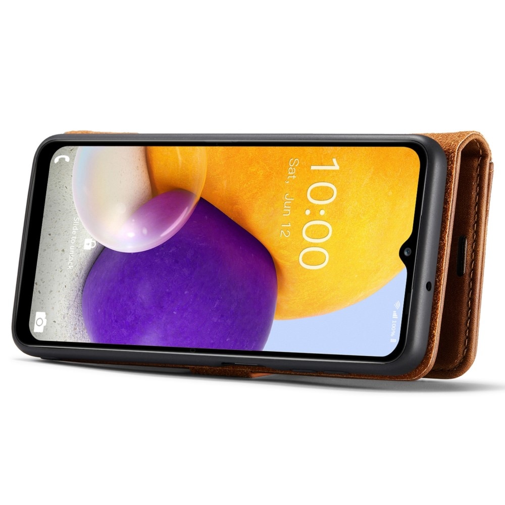 Woordenlijst een andere Rubriek DG.MING Magnet Wallet Samsung Galaxy A14 Cognac - koop online