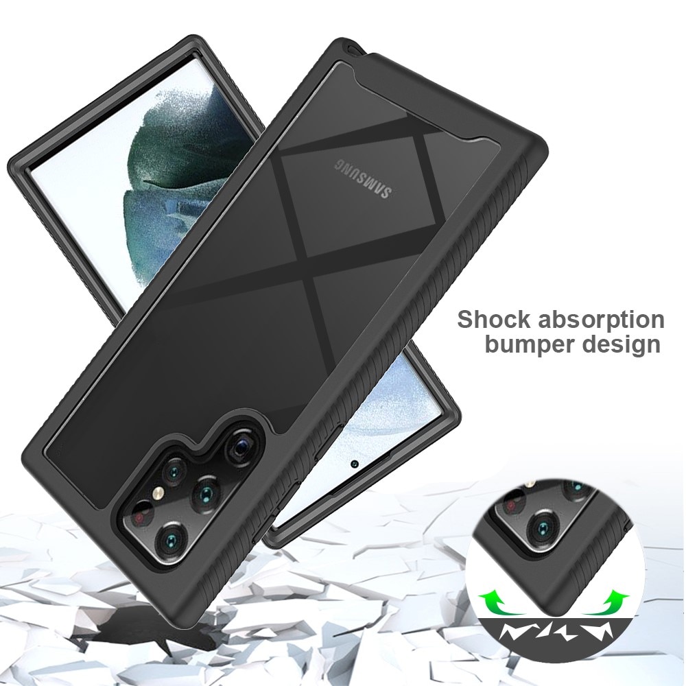 Samsung Galaxy S22 Ultra Full Protection Case Zwart