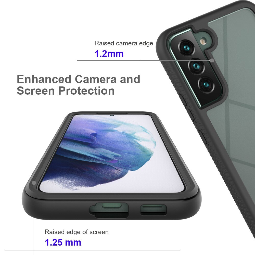 Samsung Galaxy S22 Plus Full Cover Case Zwart