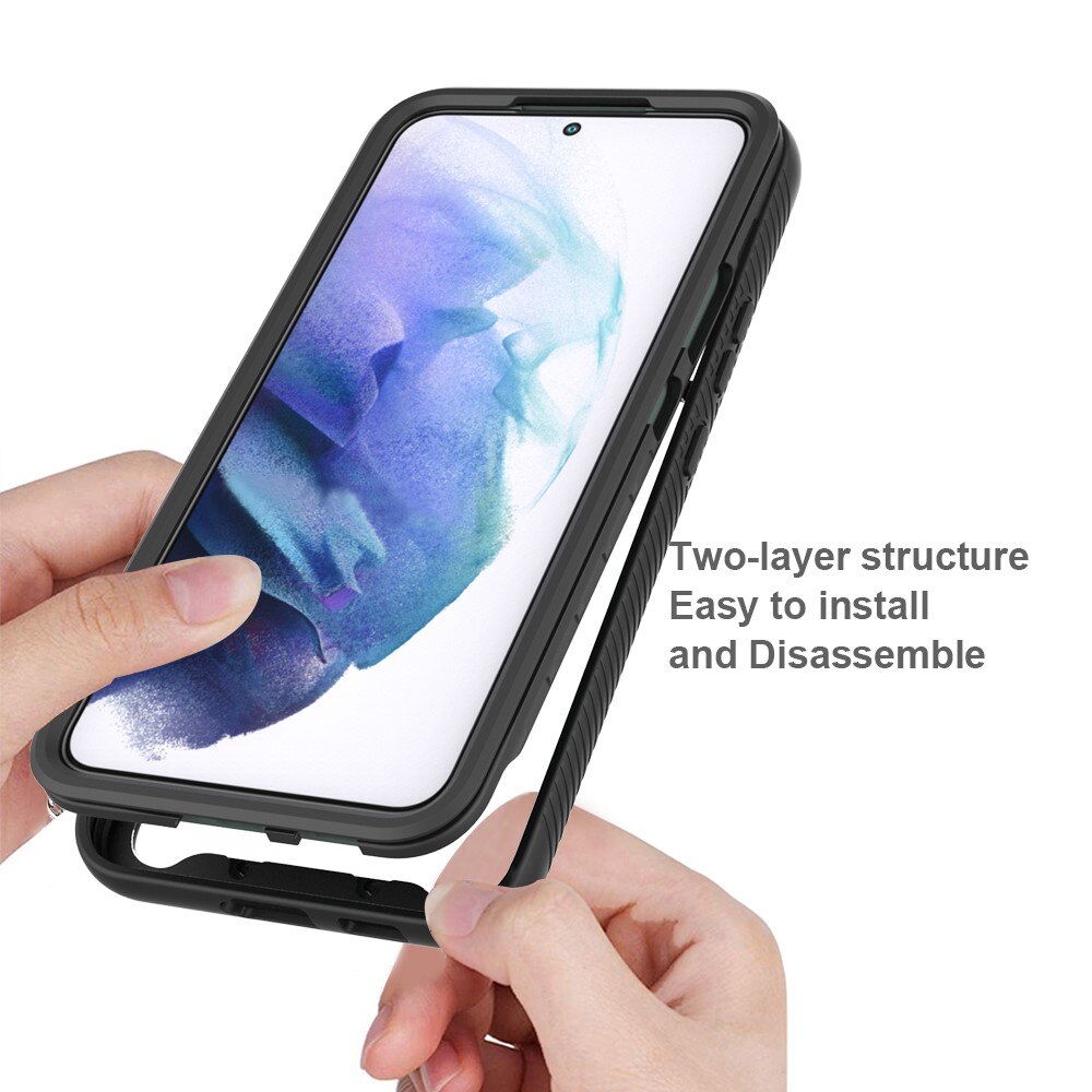 Samsung Galaxy S22 Plus Full Cover Case Zwart