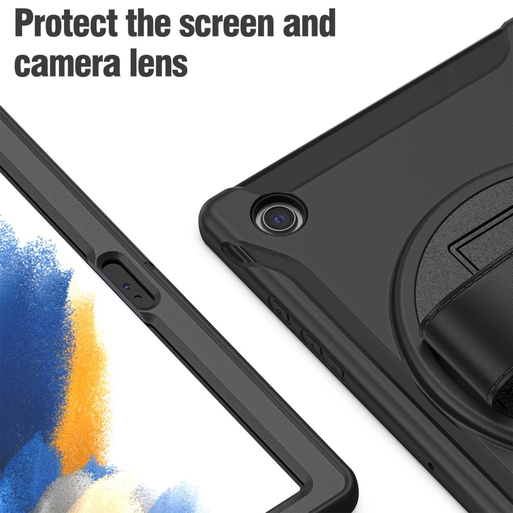 Samsung Galaxy Tab A8 10.5 Schokbestendige Hybridcase Zwart