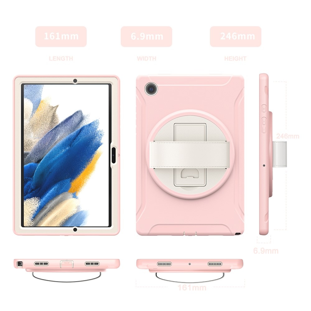 Samsung Galaxy Tab A8 10.5 Schokbestendige Hybridcase roze