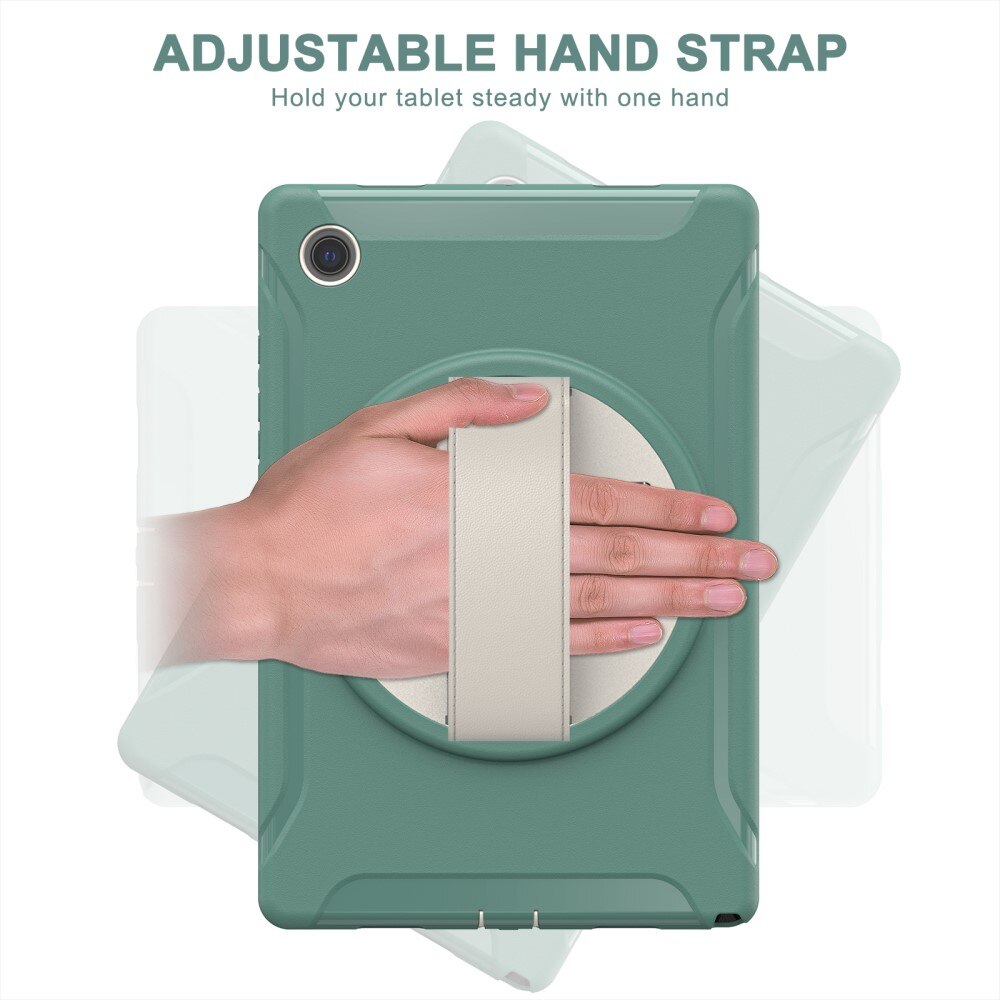 Samsung Galaxy Tab A8 10.5 Schokbestendige Hybridcase groen