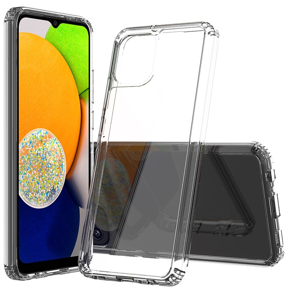 Crystal Hybrid Case Samsung Galaxy A03 transparant