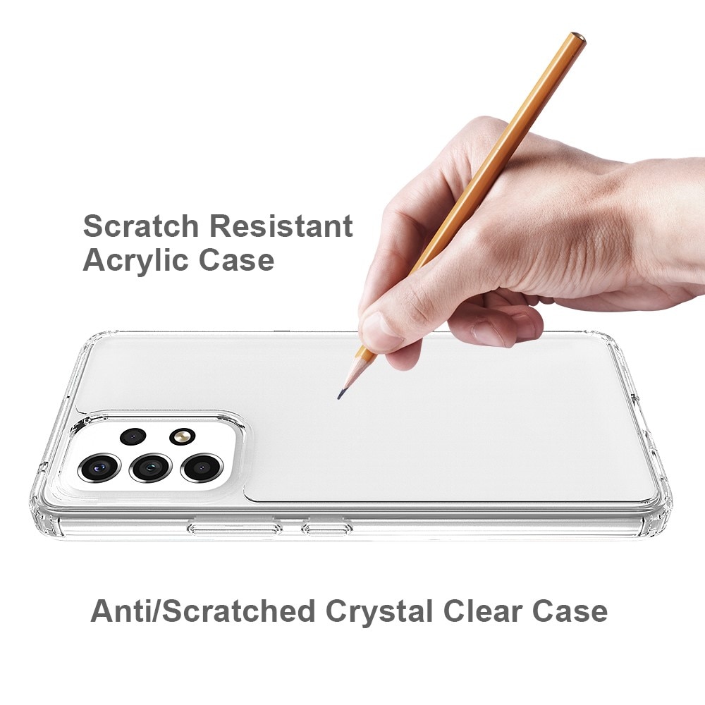 Crystal Hybrid Case Samsung Galaxy A53 transparant
