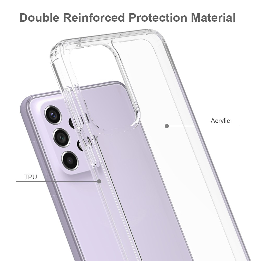 Crystal Hybrid Case Samsung Galaxy A33 transparant