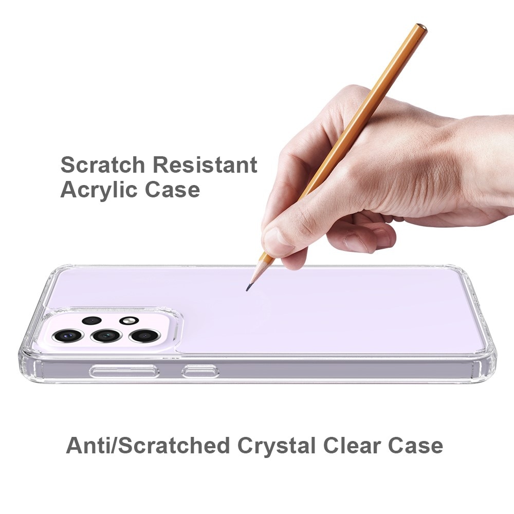 Crystal Hybrid Case Samsung Galaxy A33 transparant